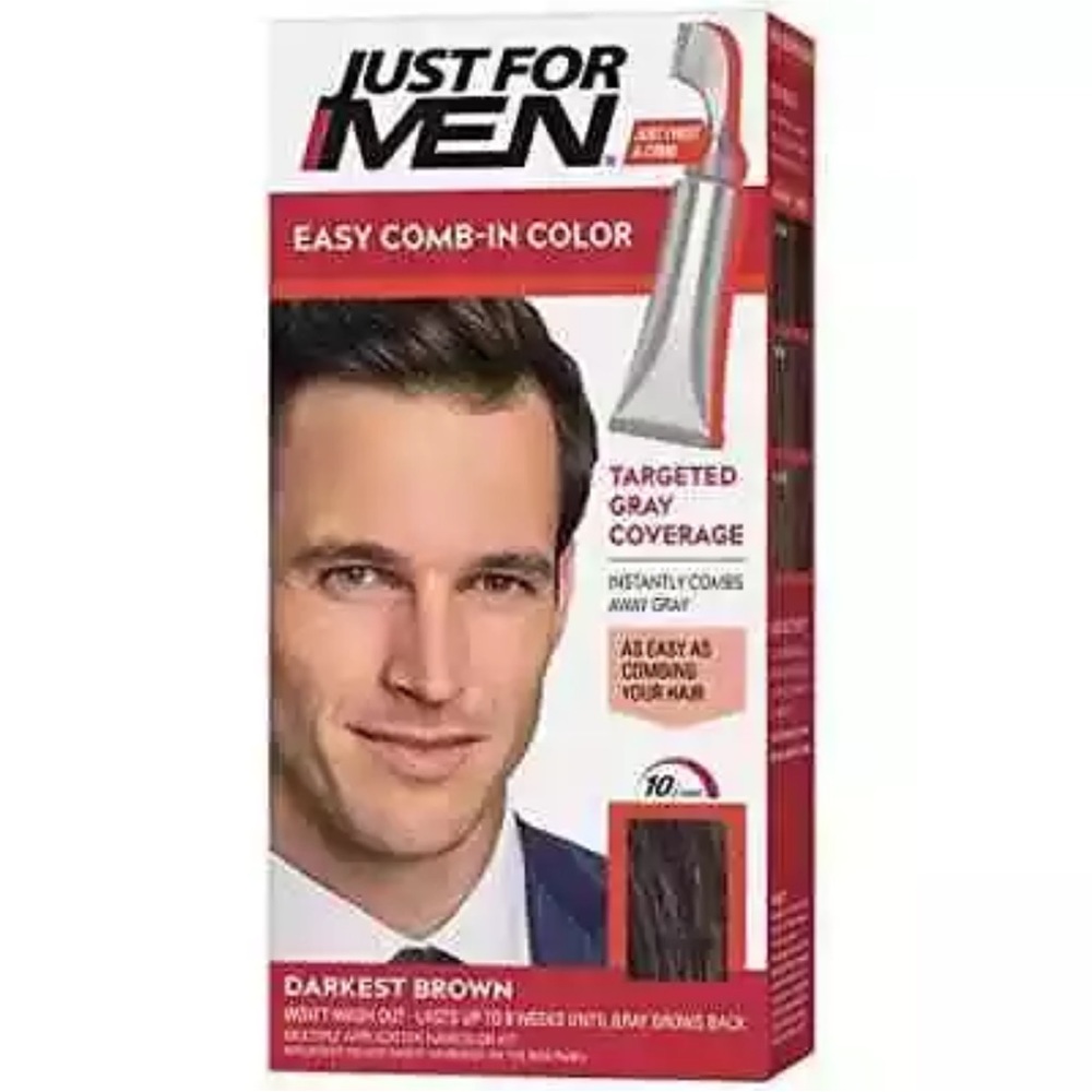 Easy Comb-In Color - Darkest Brown